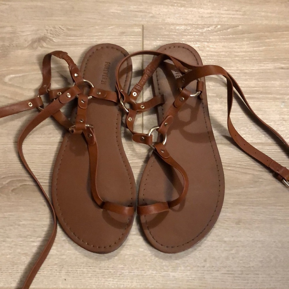 Forever 21 Strap Sandals